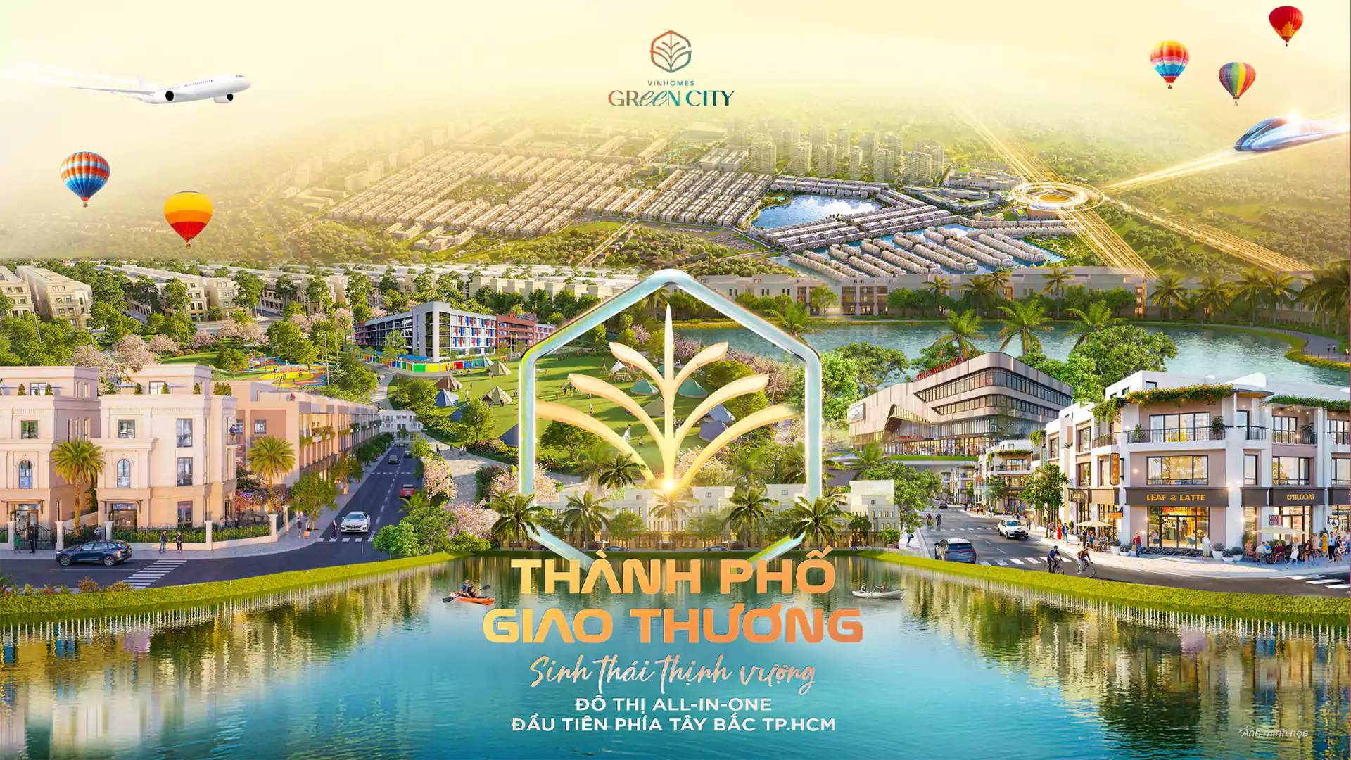 Baner Dự Án Vinhomes Green City Long An