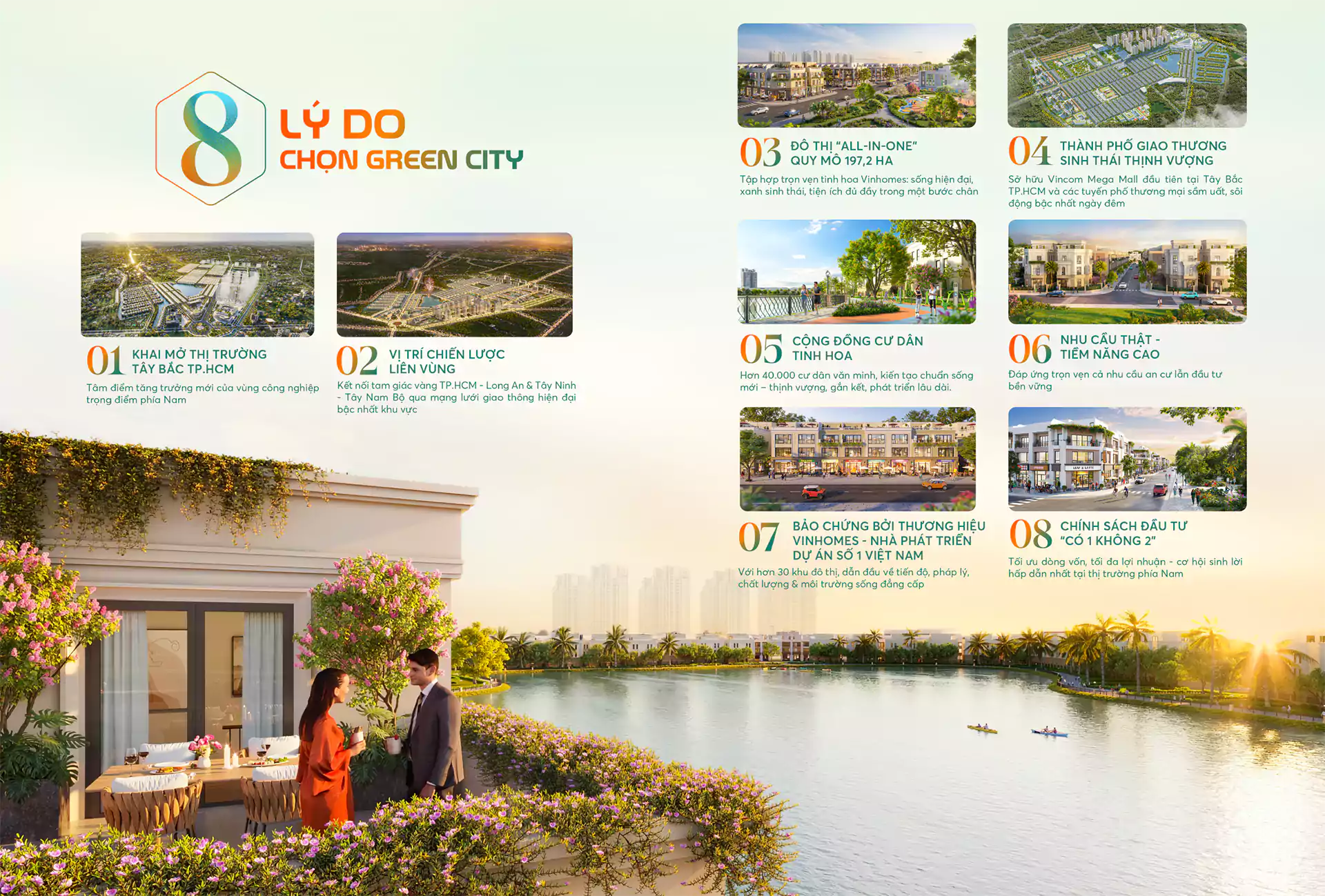Lý Do Chọn Mua Dự Án Vinhomes Green City Long An